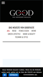 Mobile Screenshot of goodtaste-magazin.de